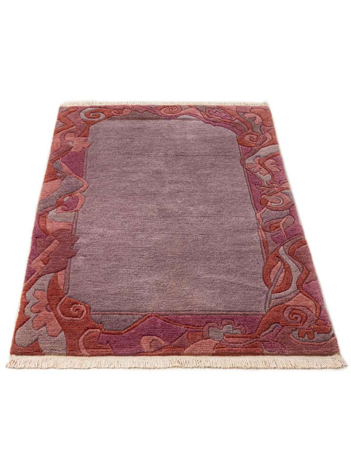 3' 1 x 5' 3 Hand Knotted Tibet Wool Rug