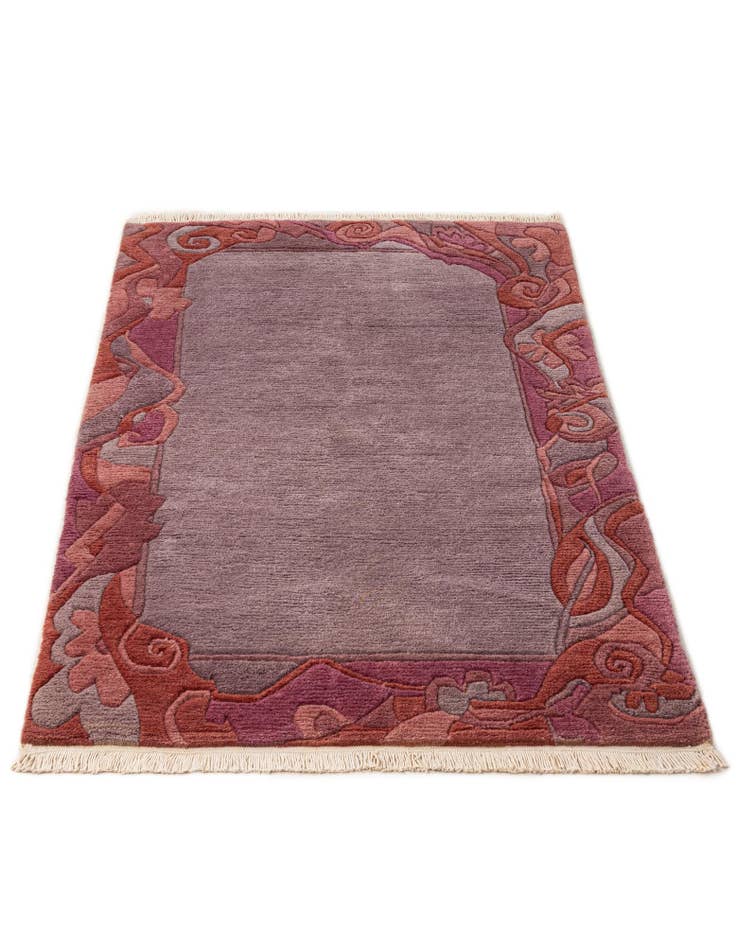 Detail image of 3' 1 x 5' 3 Hand Knotted Tibet Wool Rug