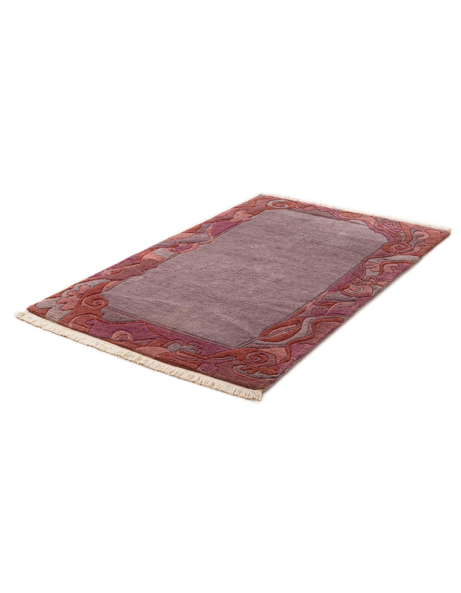 3' 1 x 5' 3 Hand Knotted Tibet Wool Rug