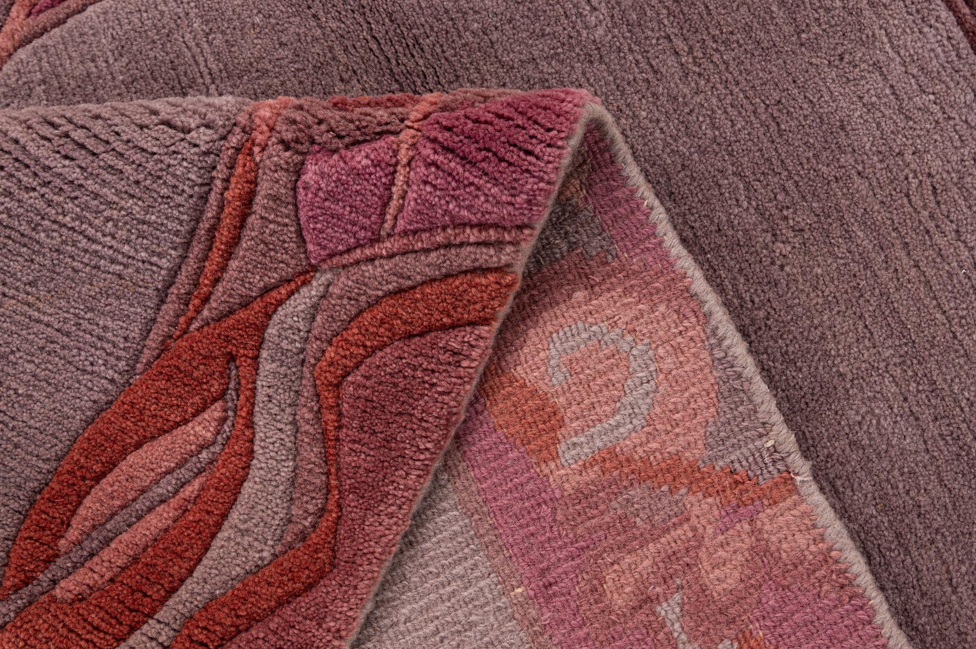 3' 1 x 5' 3 Hand Knotted Tibet Wool Rug