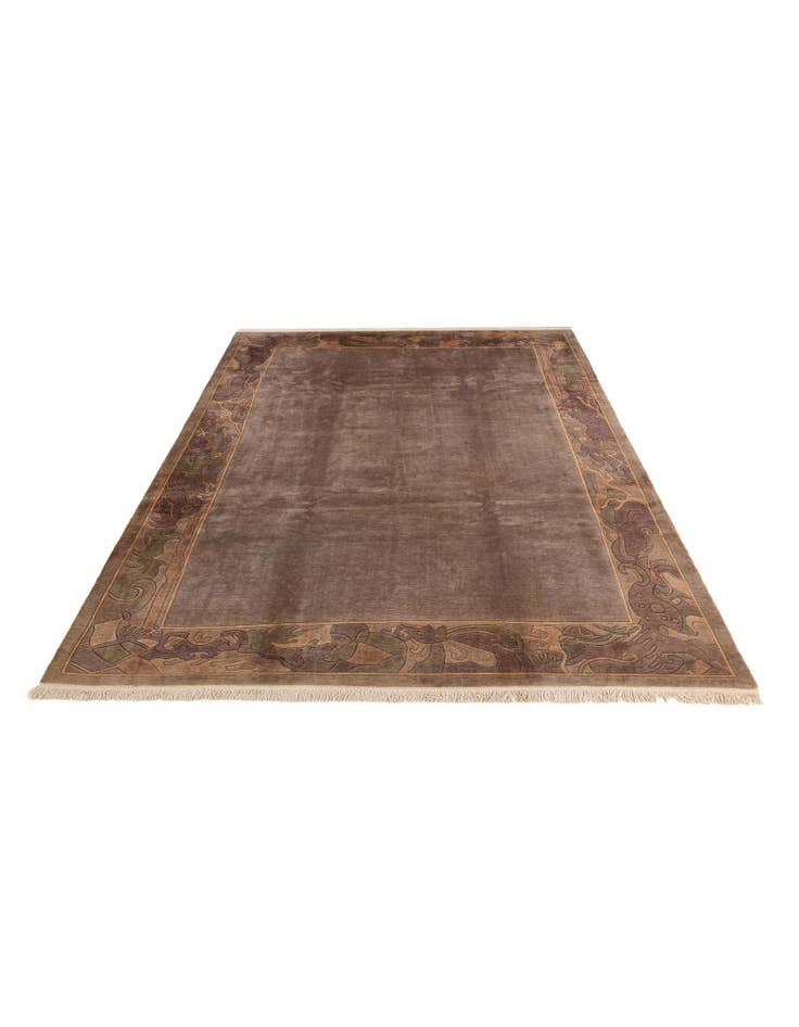 Detail image of 8' 1 x 10' 11  Hand Knotted Tibet Wool Rug