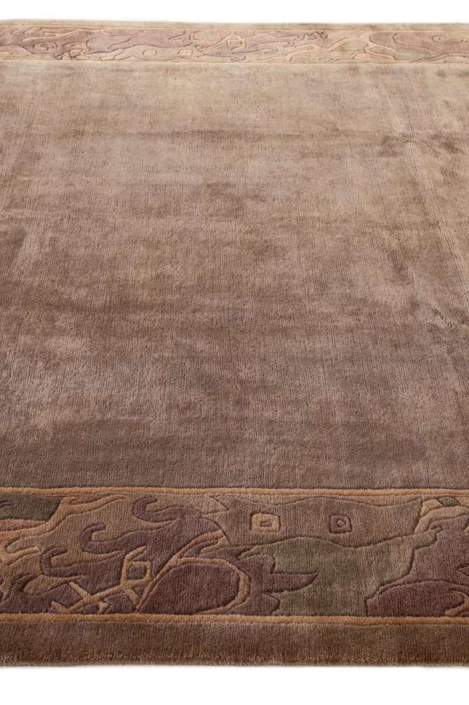 8' 1 x 10' 11 Hand Knotted Tibet Wool Rug