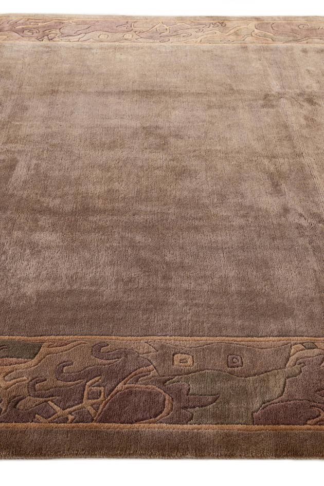 Detail image of 8' 1 x 10' 11 Hand Knotted Tibet Wool Rug