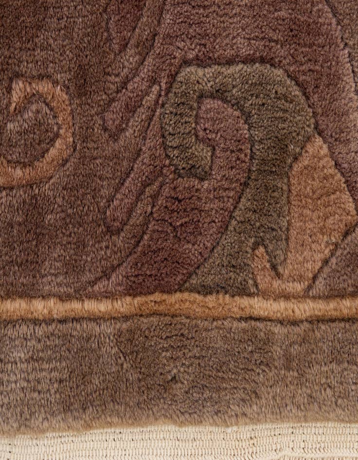 Detail image of 8' 1 x 10' 11  Hand Knotted Tibet Wool Rug