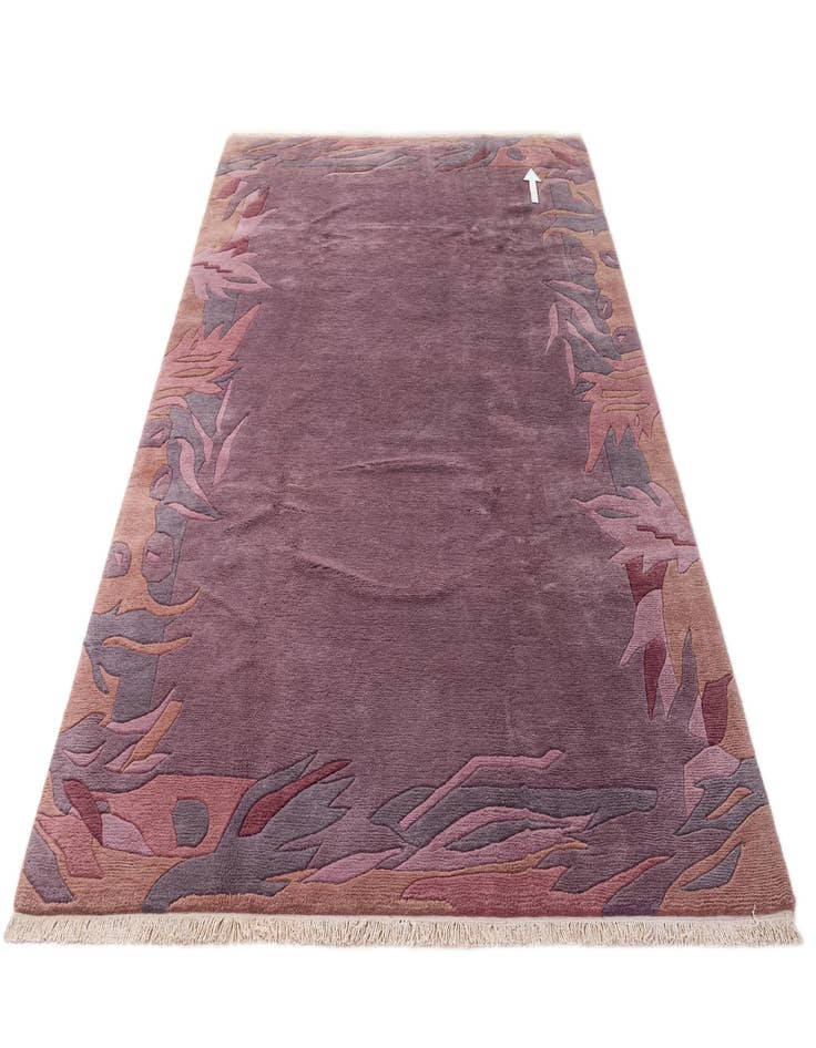 Detail image of 6' 6 x 9' 9  Hand Knotted Tibet Wool Rug