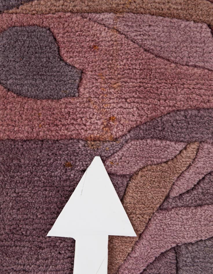 Detail image of 6' 6 x 9' 9  Hand Knotted Tibet Wool Rug