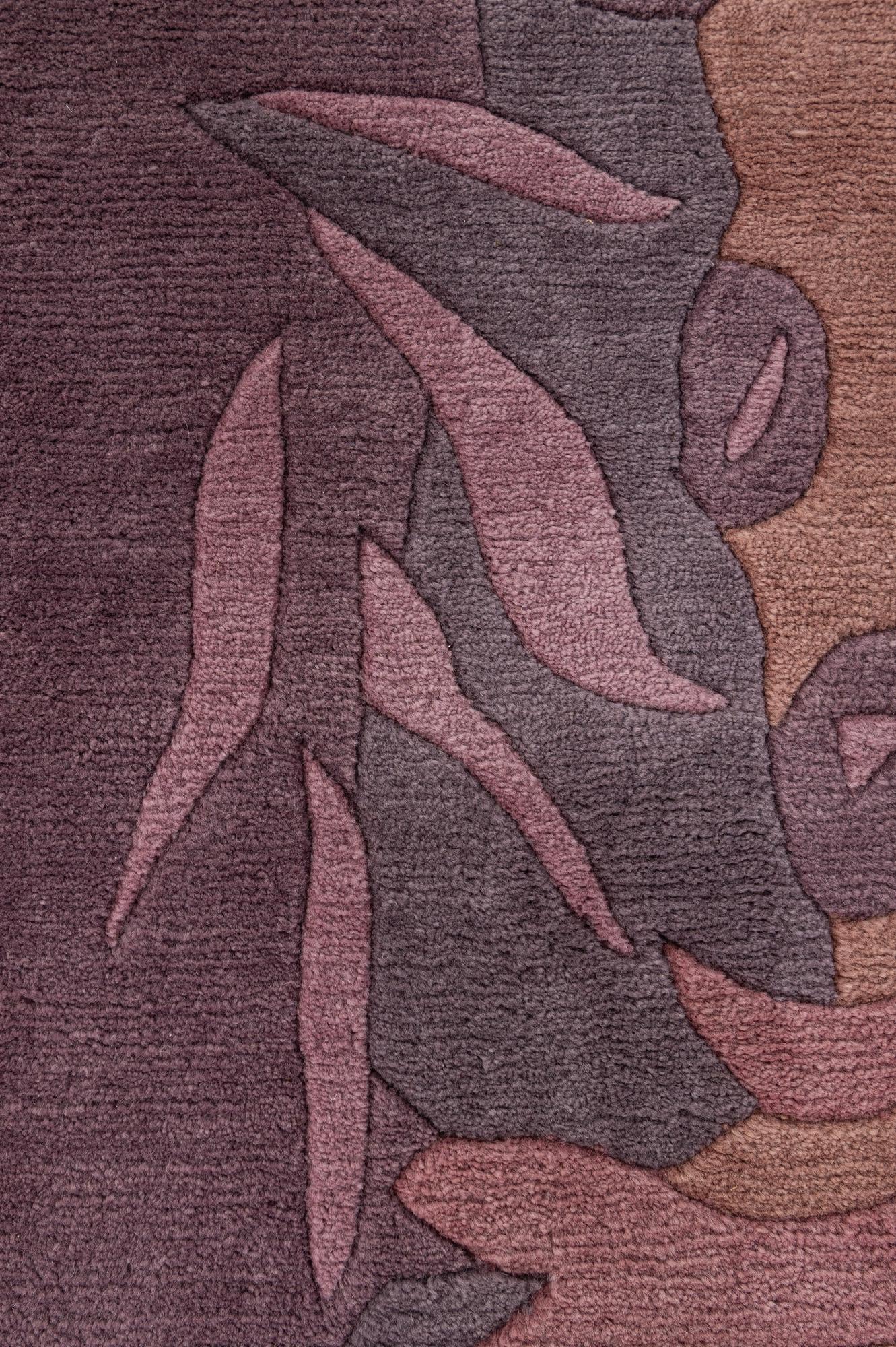 6' 6 x 9' 9 Hand Knotted Tibet Wool Rug