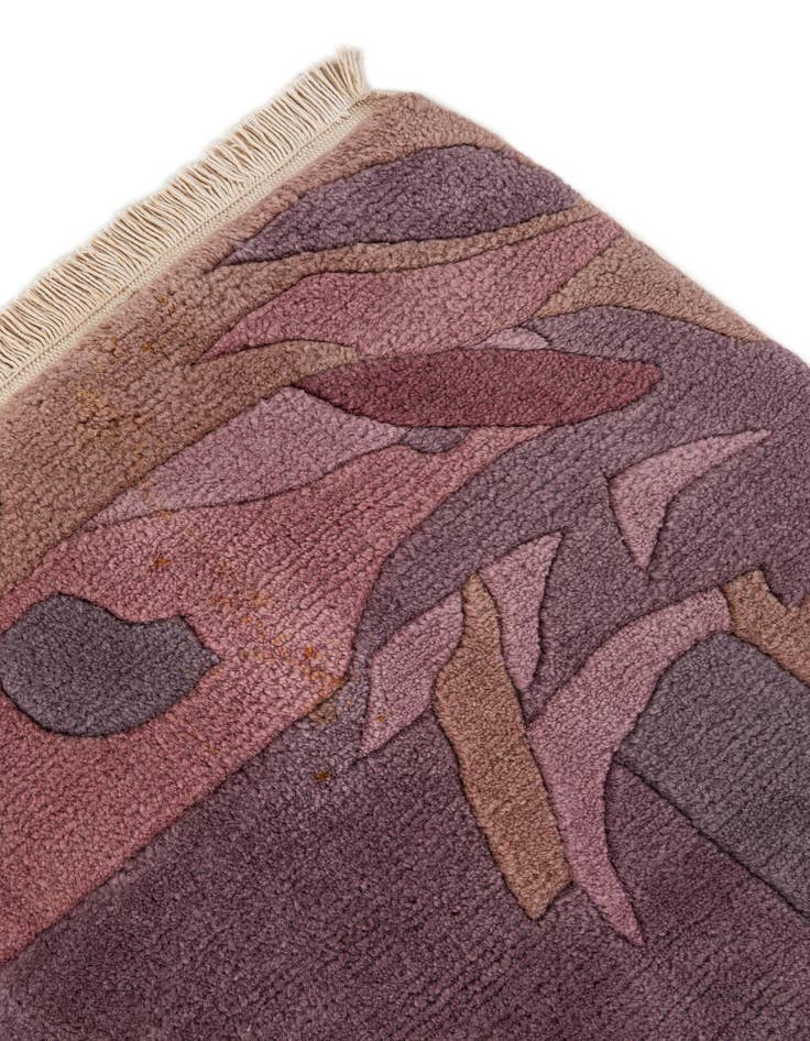 Detail image of 6' 6 x 9' 9  Hand Knotted Tibet Wool Rug