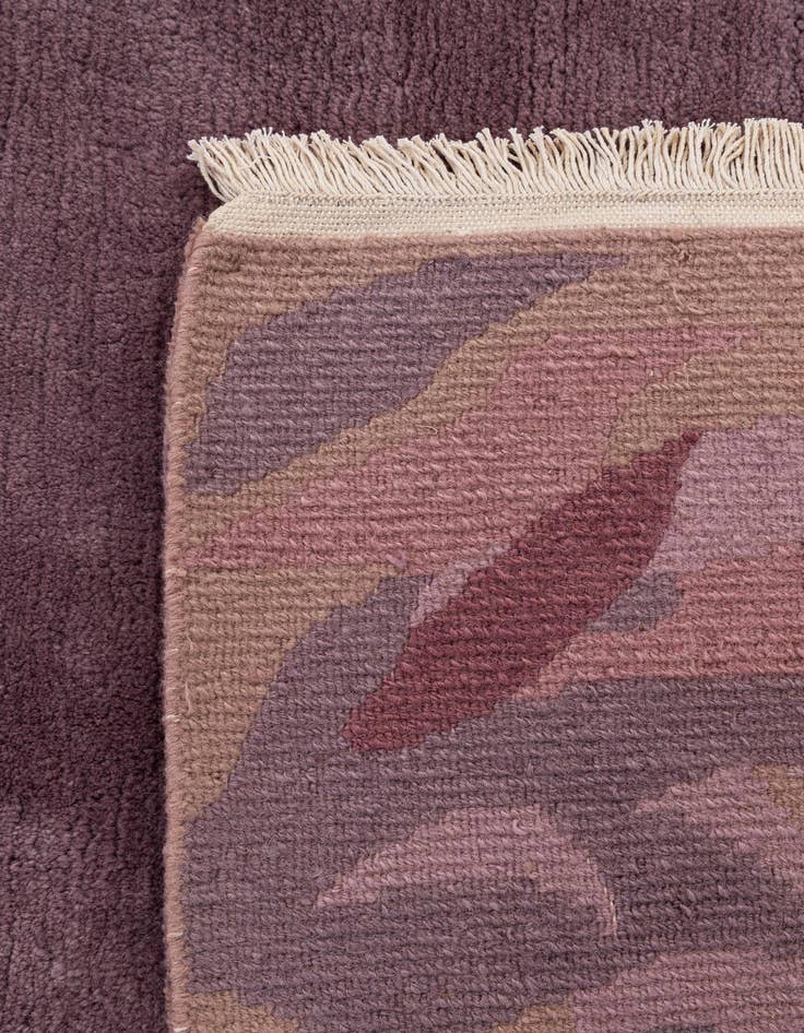 Detail image of 6' 6 x 9' 9  Hand Knotted Tibet Wool Rug