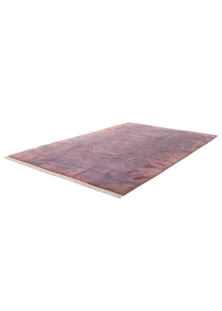 6' 7 x 9' 10 Hand Knotted Tibet Wool Rug