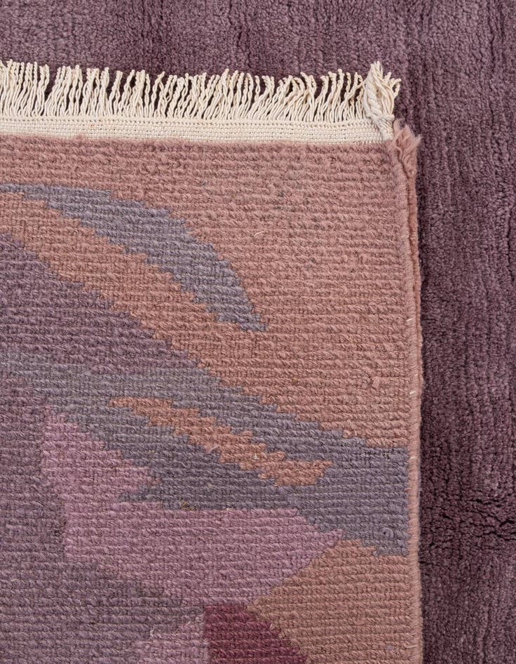 Detail image of 6' 7 x 9' 10  Hand Knotted Tibet Wool Rug