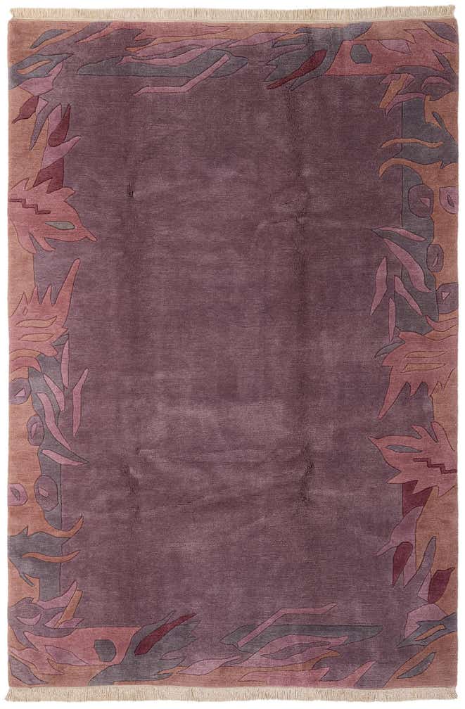 6' 7 x 9' 10 Hand Knotted Tibet Wool Rug