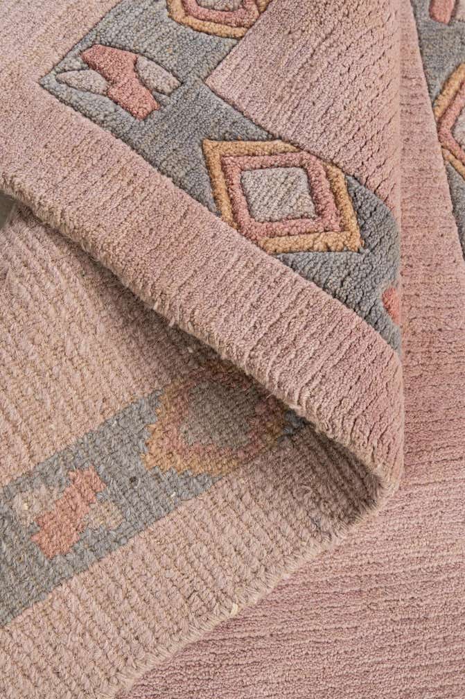 2' 7 x 4' 7 Hand Knotted Tibet Wool Rug