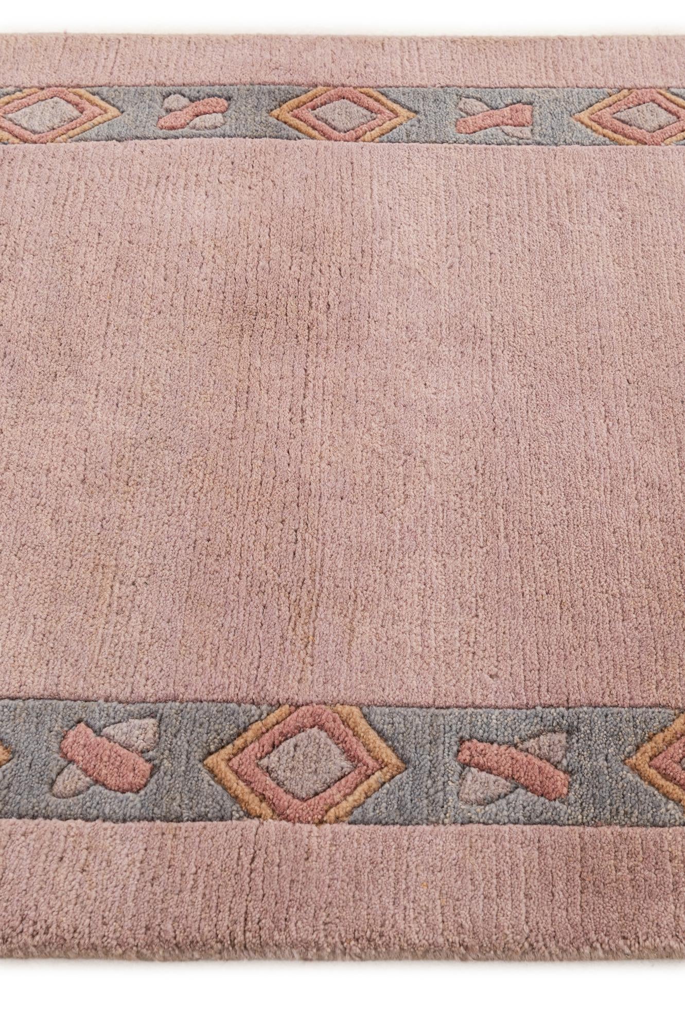 2' 7 x 4' 7 Hand Knotted Tibet Wool Rug