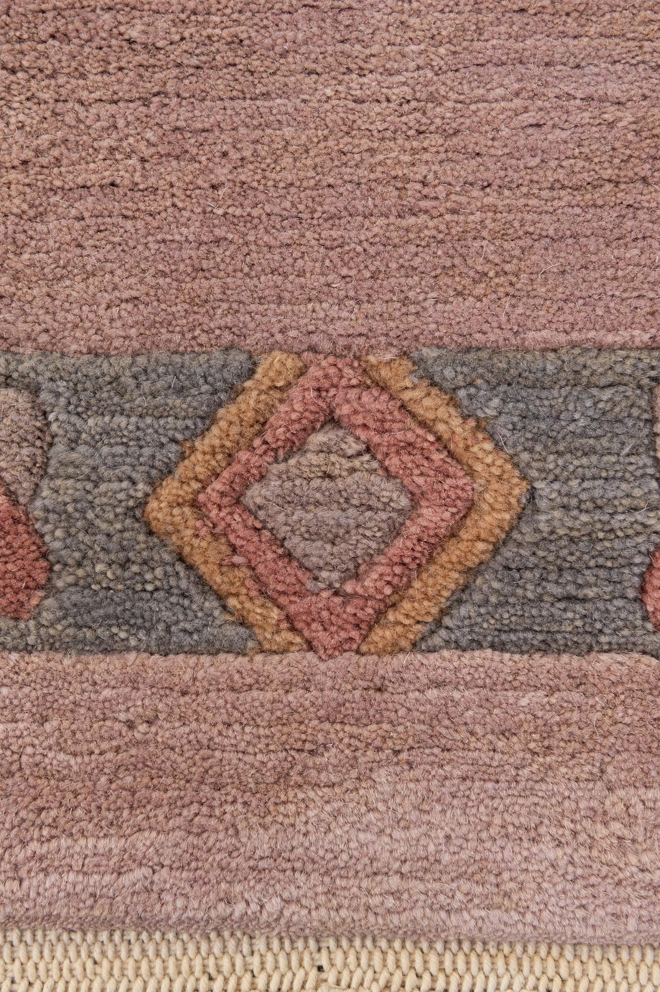 2' 7 x 4' 7 Hand Knotted Tibet Wool Rug