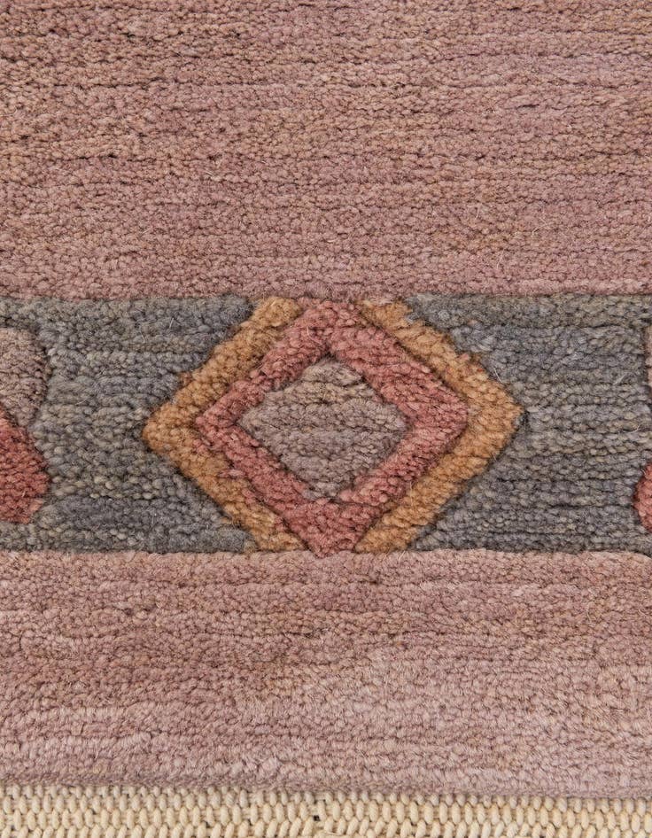 Detail image of 2' 7 x 4' 7  Hand Knotted Tibet Wool Rug