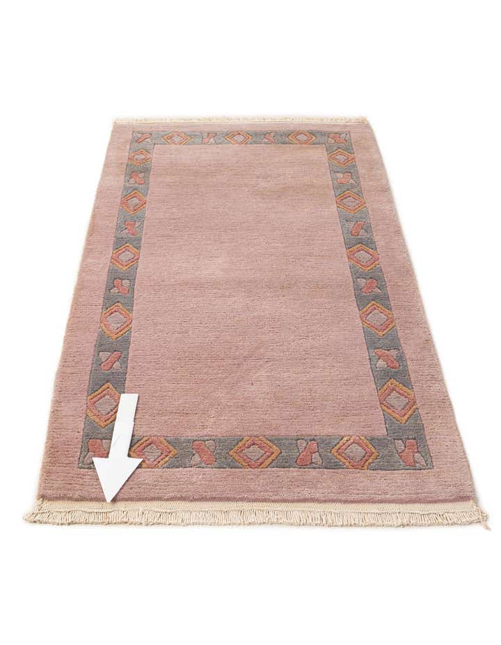 2' 7 x 4' 7 Hand Knotted Tibet Wool Rug