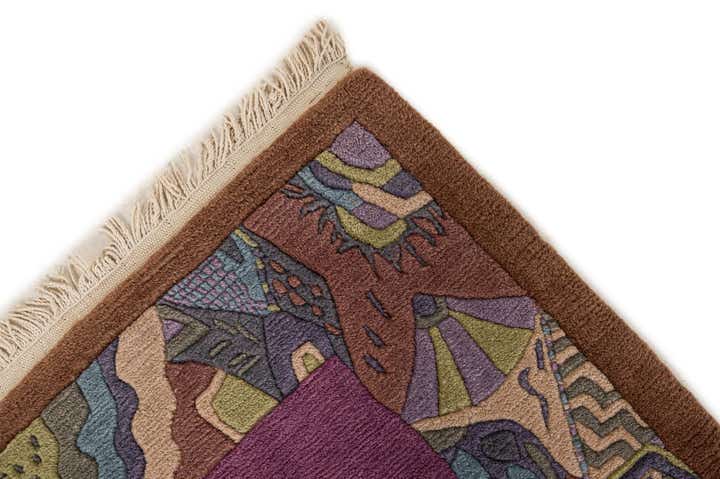 5' 10 x 7' 6 Hand Knotted Tibet Wool Rug