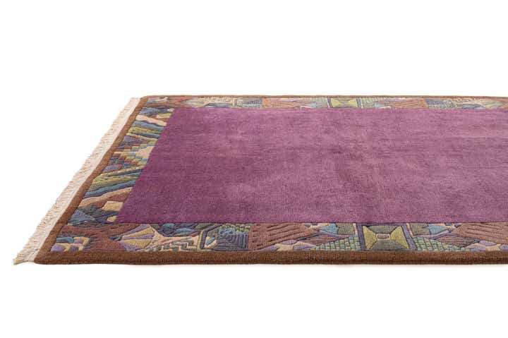 5' 10 x 7' 6 Hand Knotted Tibet Wool Rug