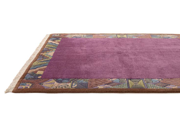 Detail image of 5' 10 x 7' 6 Hand Knotted Tibet Wool Rug