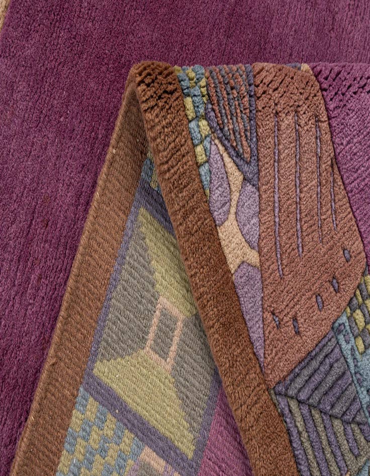 Detail image of 5' 10 x 7' 6  Hand Knotted Tibet Wool Rug