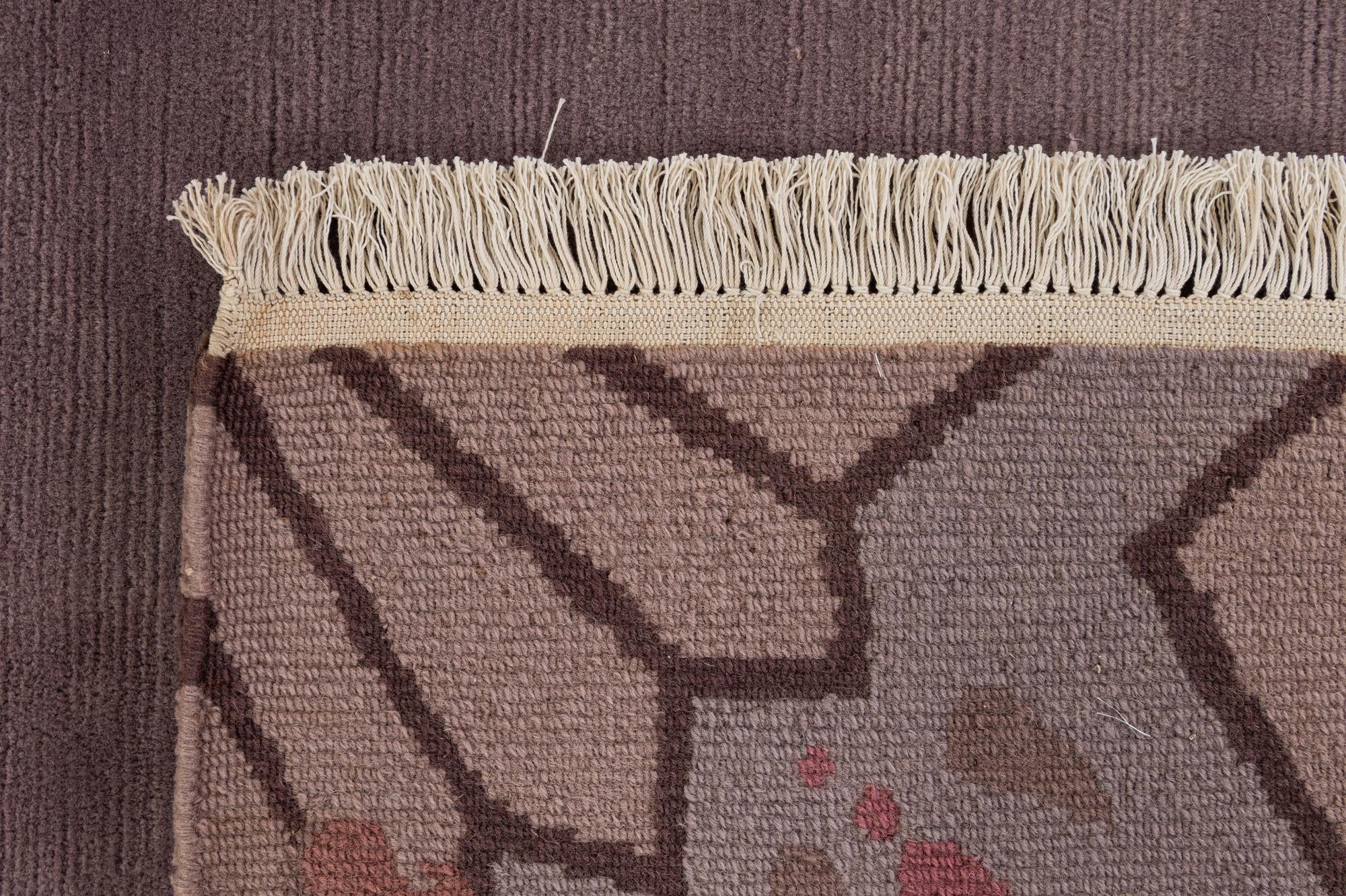 155cm x 245cm anudado a mano Tibet Alfombra Lana