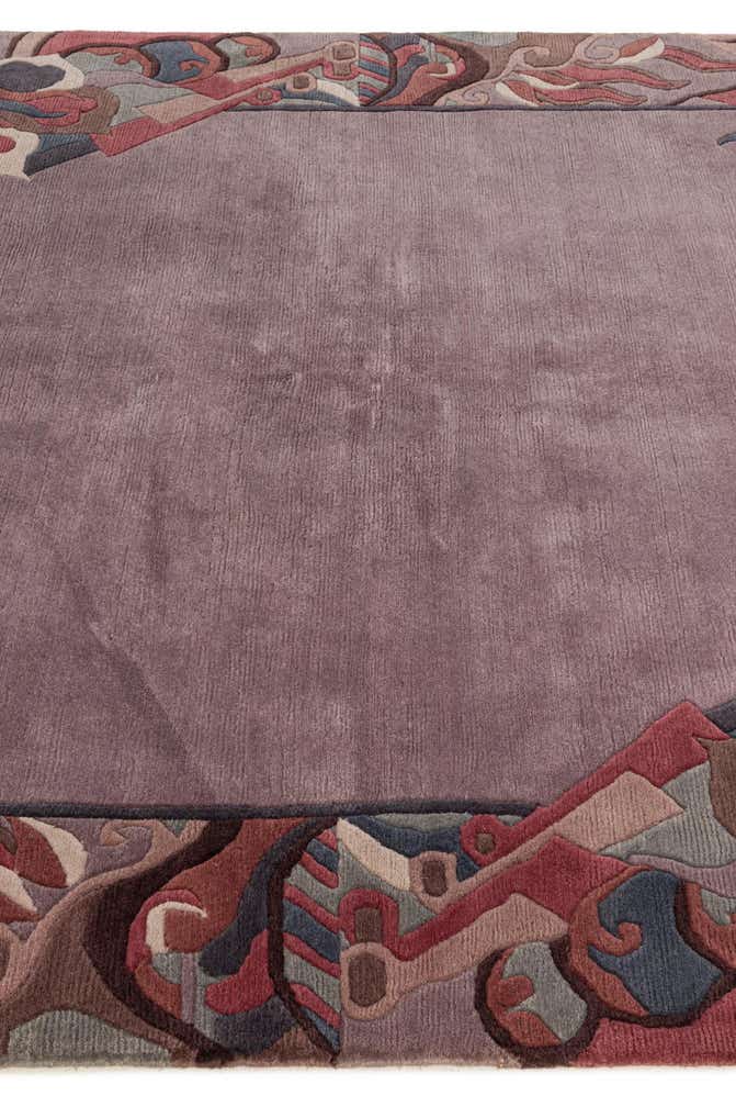155cm x 245cm anudado a mano Tibet Alfombra Lana