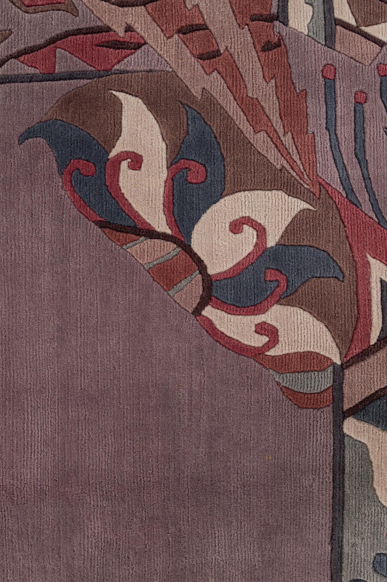 155cm x 245cm anudado a mano Tibet Alfombra Lana