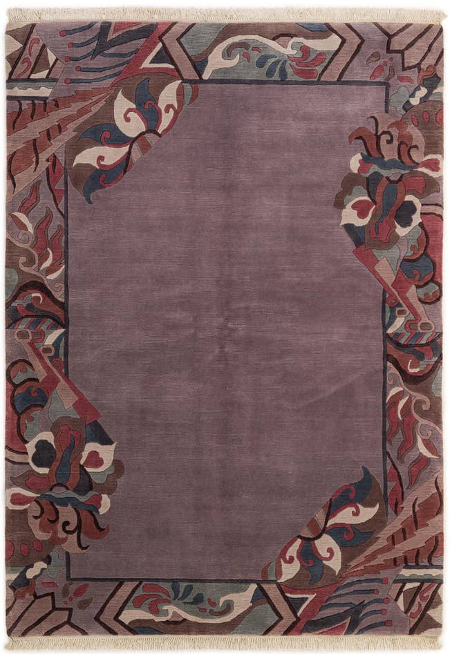 Detail image of 155cm x 245cm anudado a mano Tibet Alfombra Lana