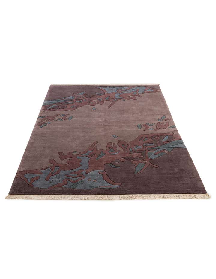 5' 8 x 7' 11 Hand Knotted Tibet Wool Rug