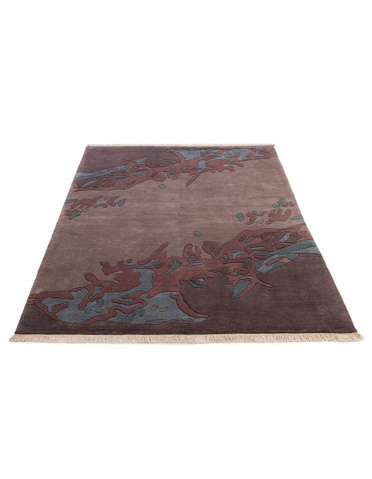 Detail image of 5' 8 x 7' 11 Hand Knotted Tibet Wool Rug