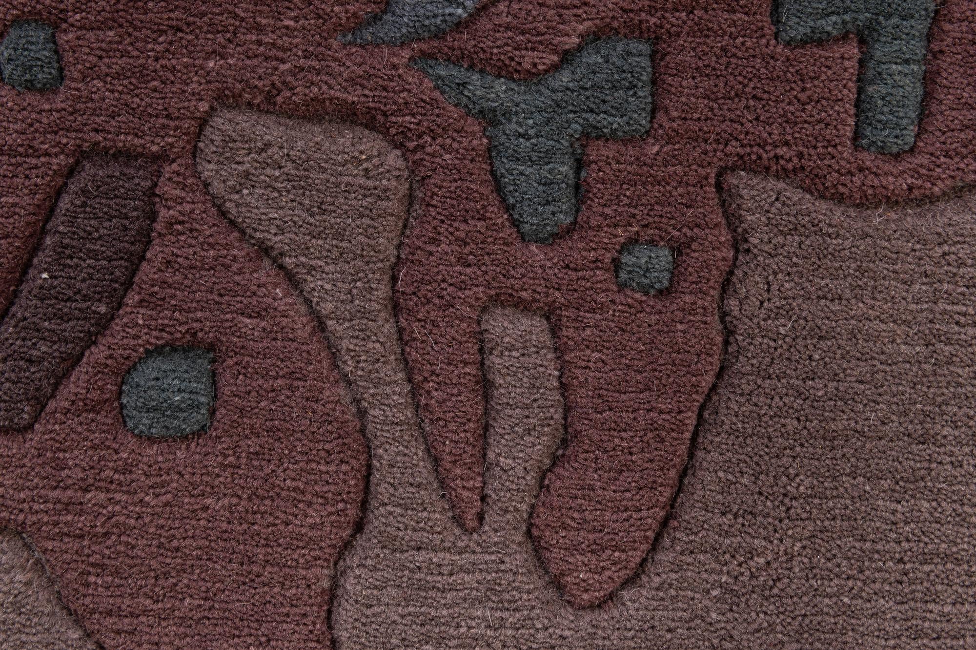 5' 8 x 7' 11 Hand Knotted Tibet Wool Rug