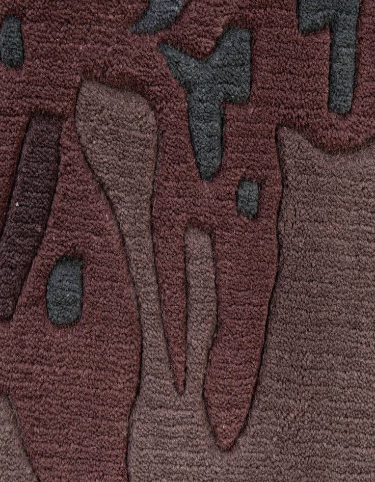 Detail image of 5' 8 x 7' 11  Hand Knotted Tibet Wool Rug