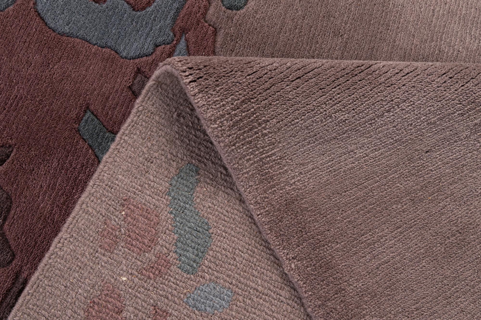 5' 8 x 7' 11 Hand Knotted Tibet Wool Rug