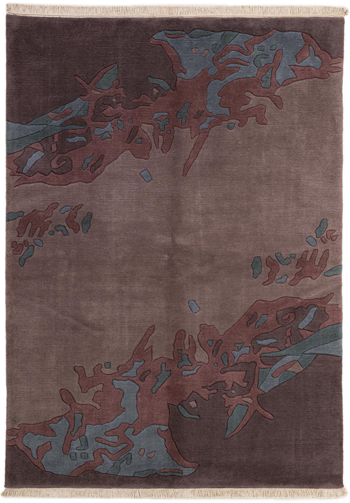 5' 8 x 7' 11 Hand Knotted Tibet Wool Rug