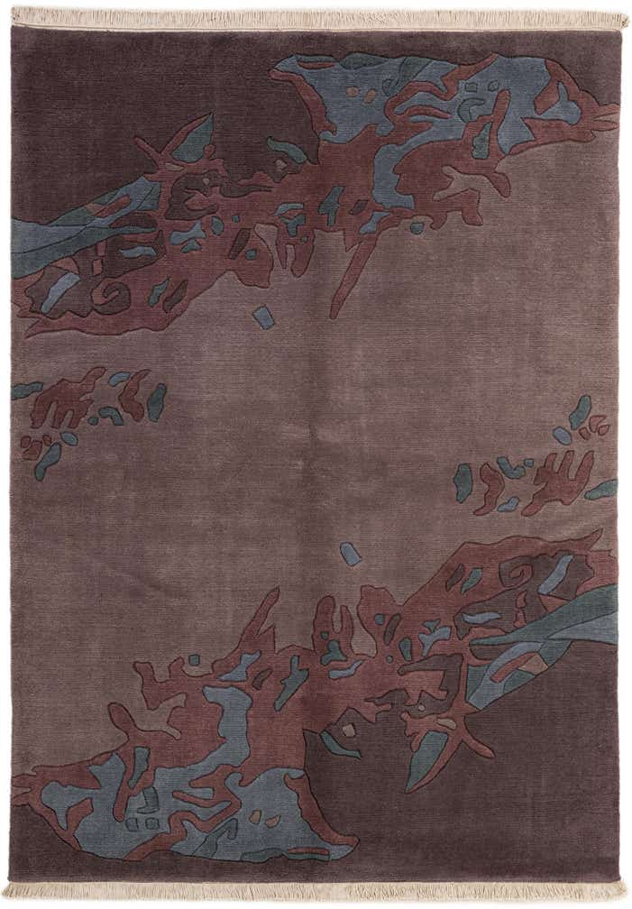 5' 8 x 7' 11 Hand Knotted Tibet Wool Rug
