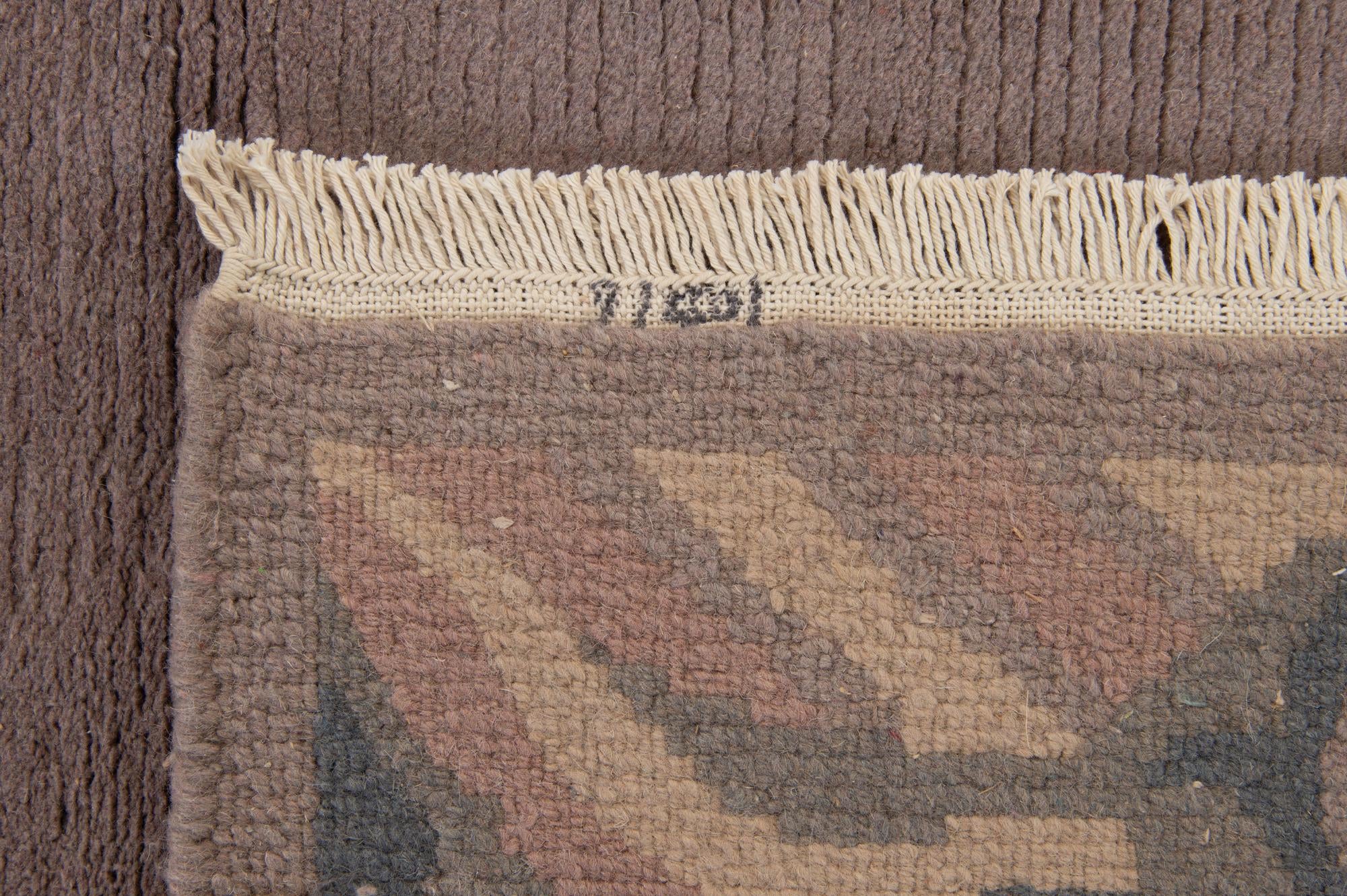 4' x 5' 11 Hand Knotted Tibet Wool Rug