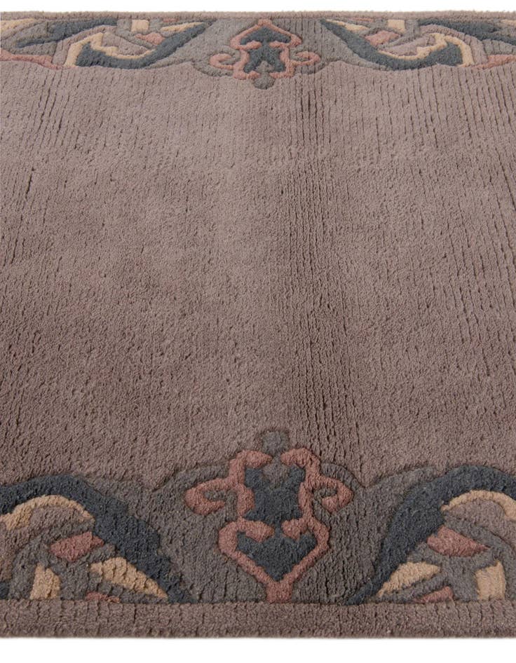 Detail image of 4' x 5' 11  Hand Knotted Tibet Wool Rug