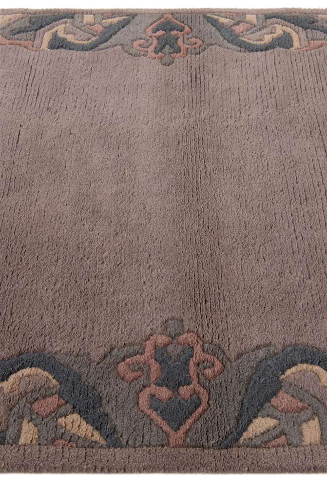 4' x 5' 11 Hand Knotted Tibet Wool Rug
