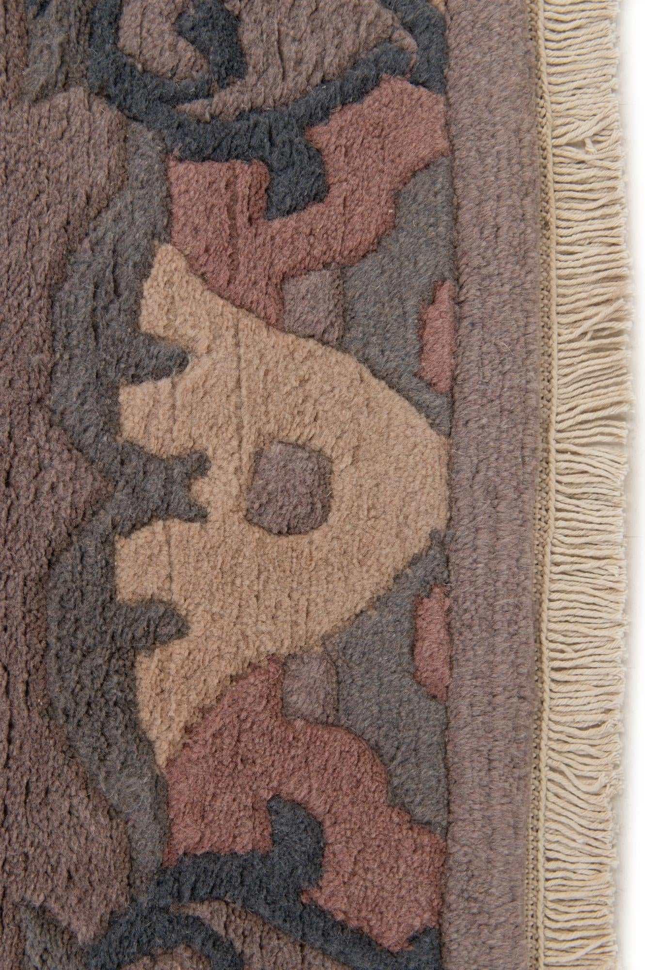 4' x 5' 11 Hand Knotted Tibet Wool Rug