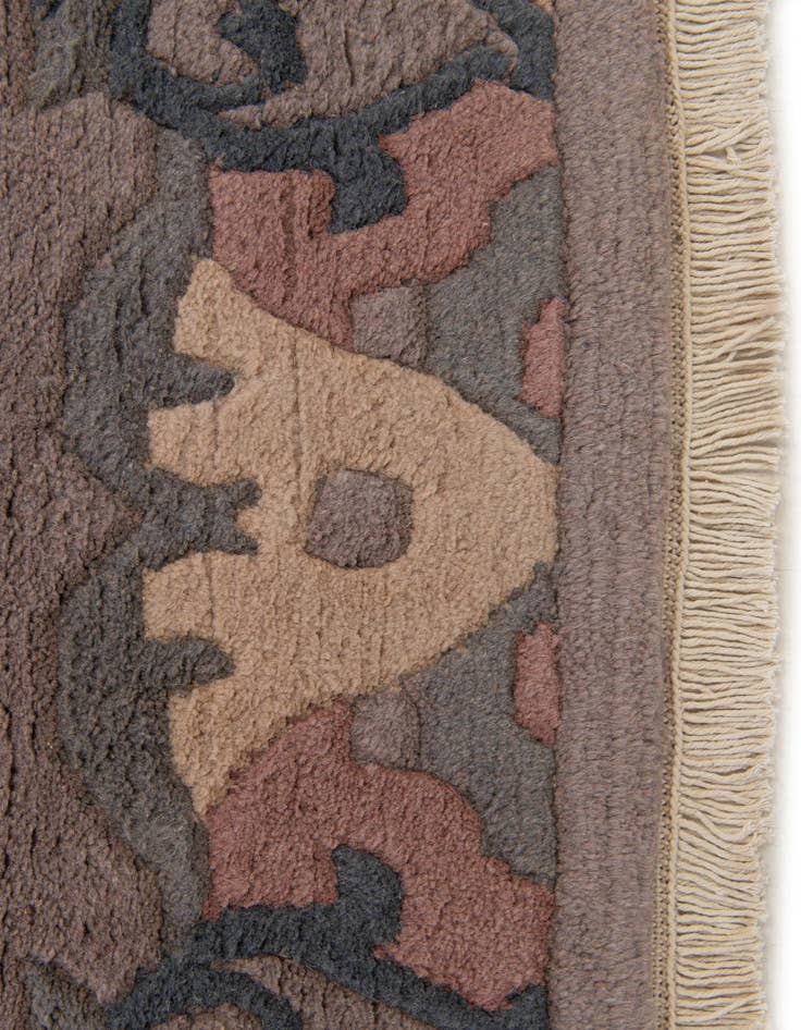 Detail image of 4' x 5' 11  Hand Knotted Tibet Wool Rug