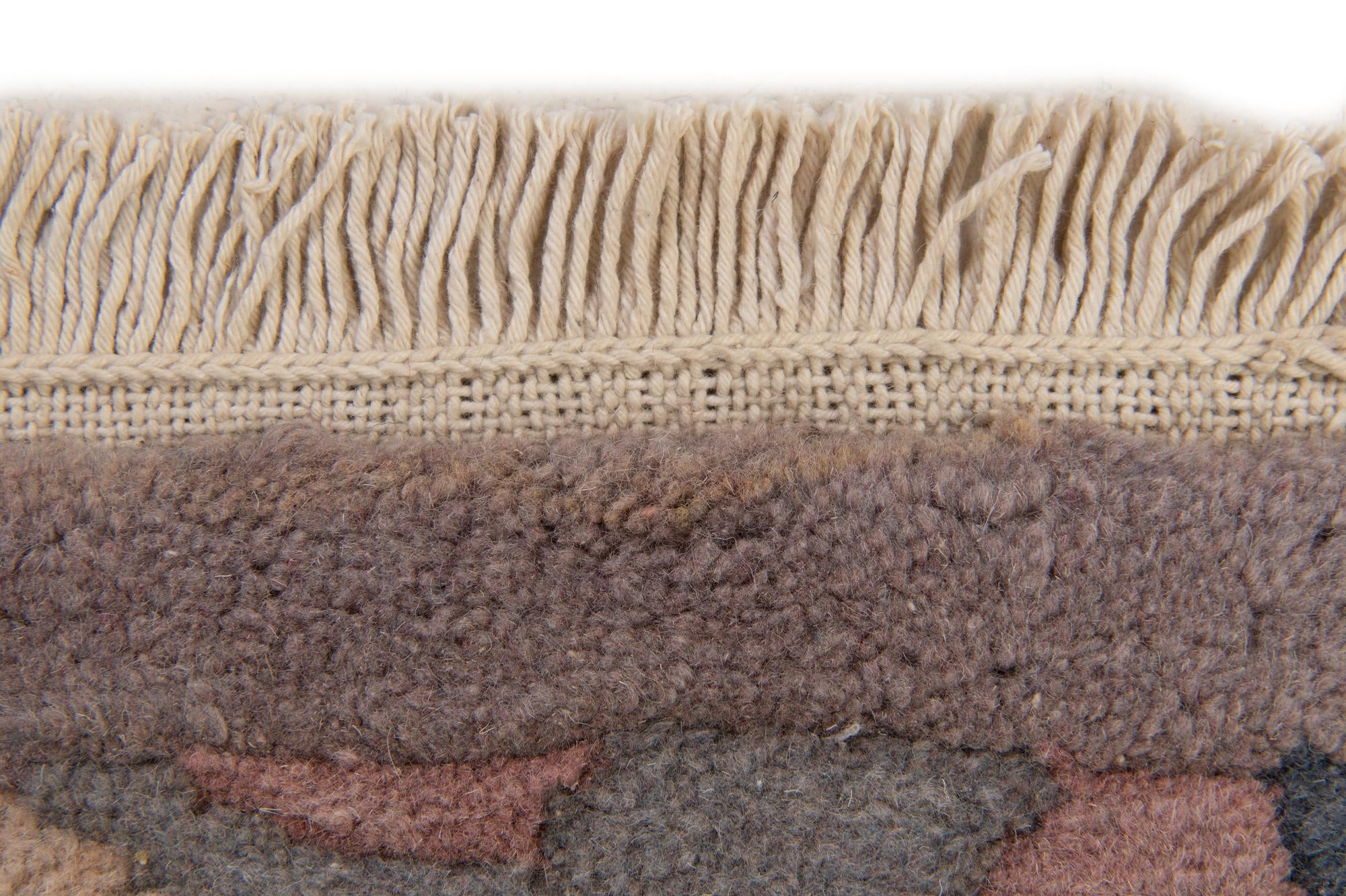 4' x 5' 11 Hand Knotted Tibet Wool Rug
