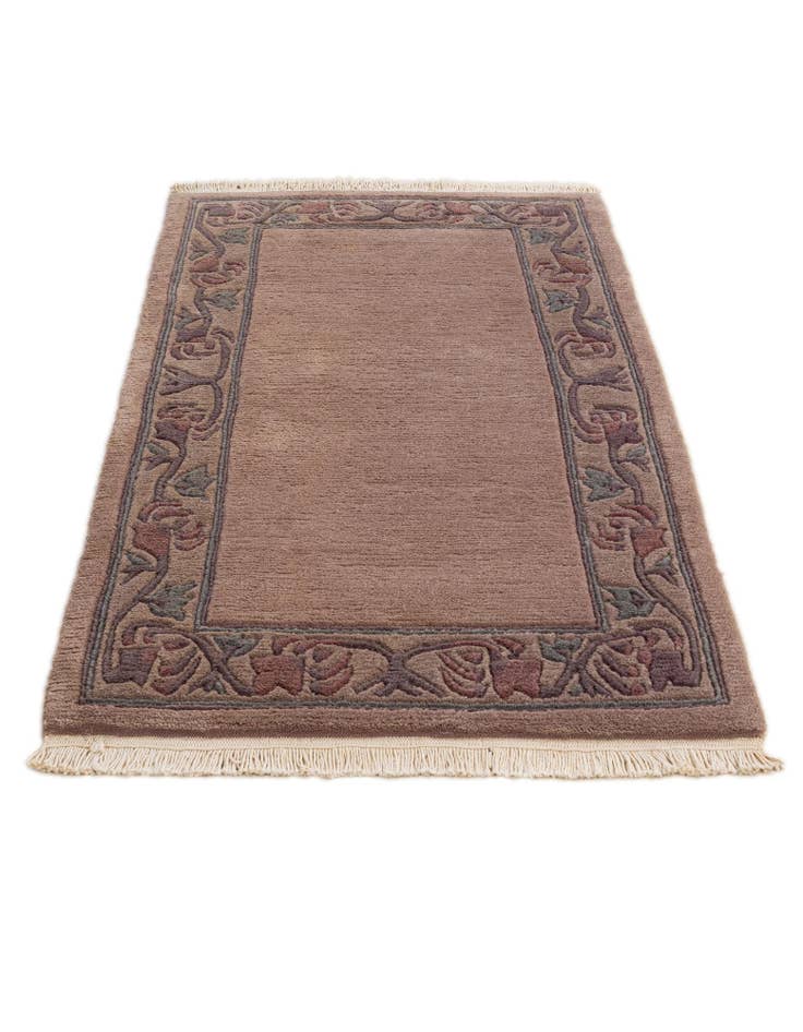 Detail image of 2' 5 x 4' 6  Hand Knotted Tibet Wool Rug