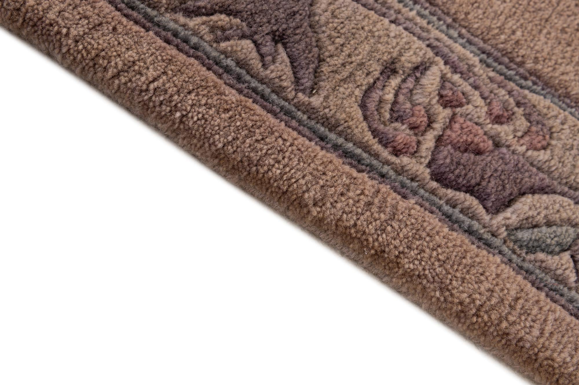 2' 5 x 4' 6 Hand Knotted Tibet Wool Rug
