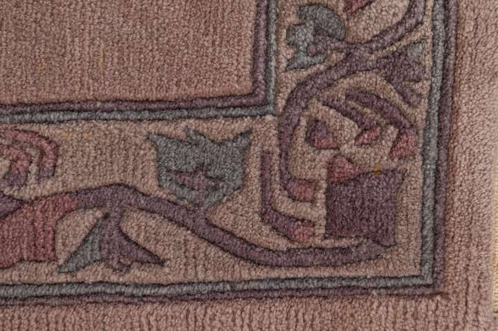 2' 5 x 4' 6 Hand Knotted Tibet Wool Rug
