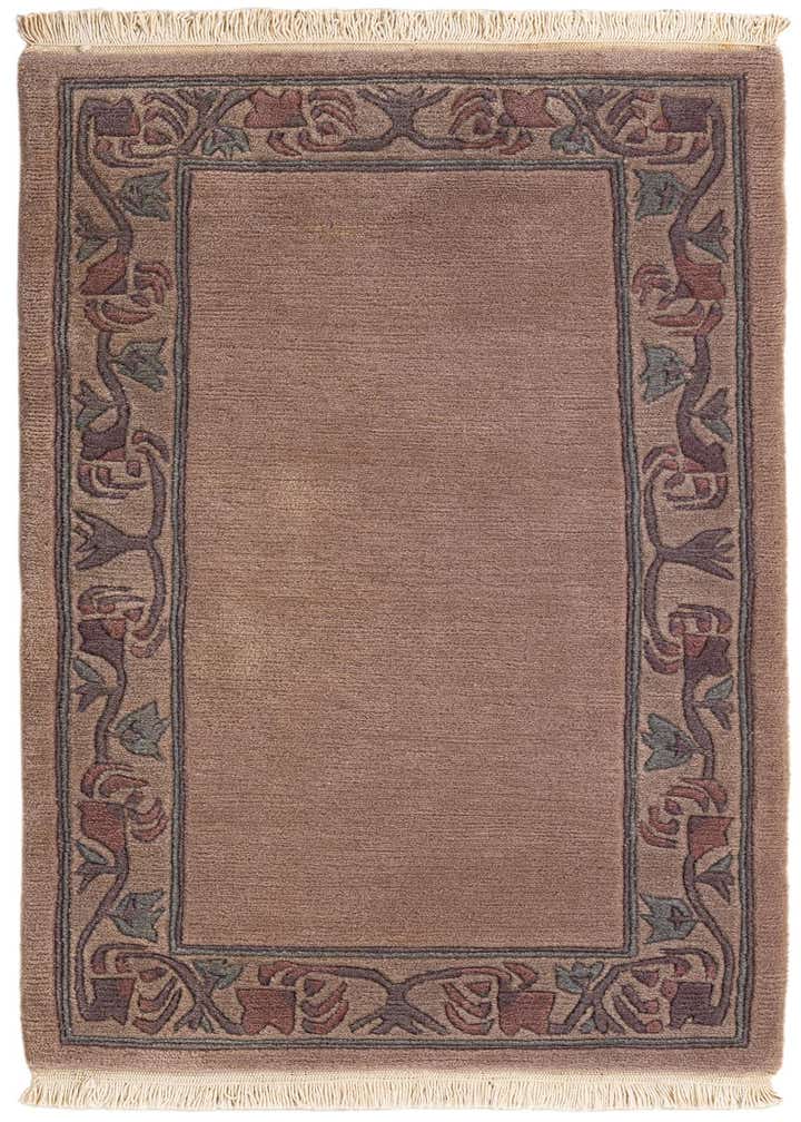 2' 5 x 4' 6 Hand Knotted Tibet Wool Rug