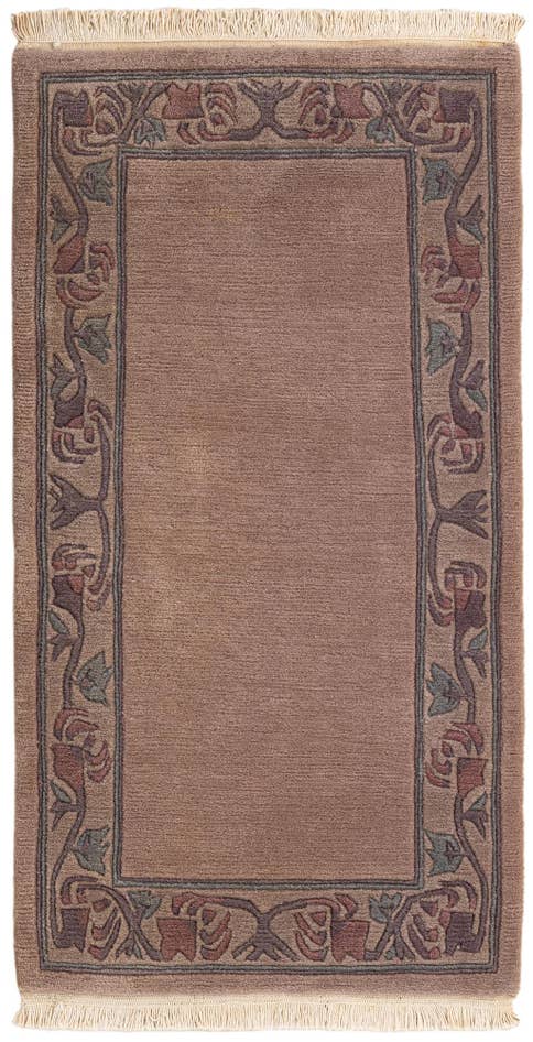 Detail image of 2' 5 x 4' 6 Hand Knotted Tibet Wool Rug
