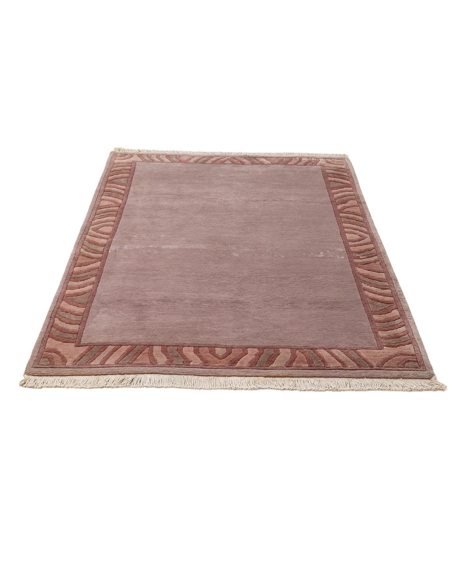 3' 10 x 5' 9 Hand Knotted Tibet Wool Rug