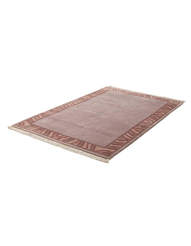 Detail image of 3' 10 x 5' 9  Hand Knotted Tibet Wool Rug