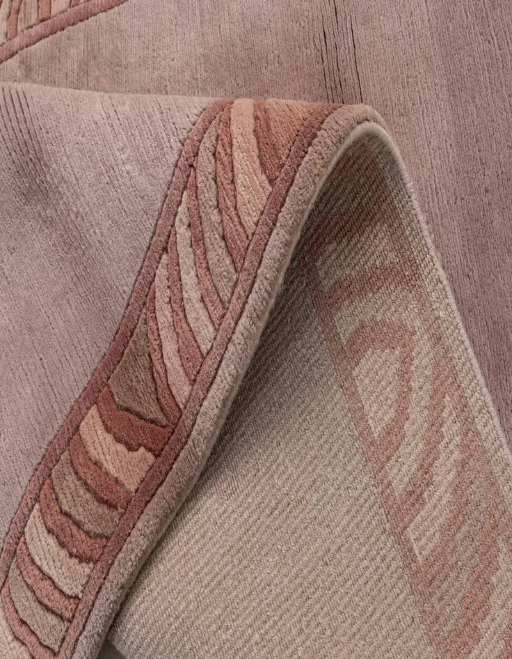 Detail image of 3' 10 x 5' 9  Hand Knotted Tibet Wool Rug